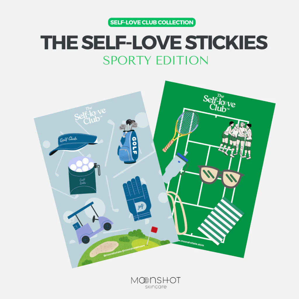 [Self-Love Club Accessory] "Self-love club" Stickies : Sporty Edition